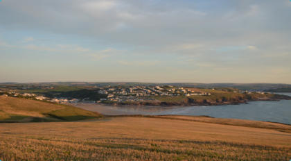 Polzeath viewed from Pentire 